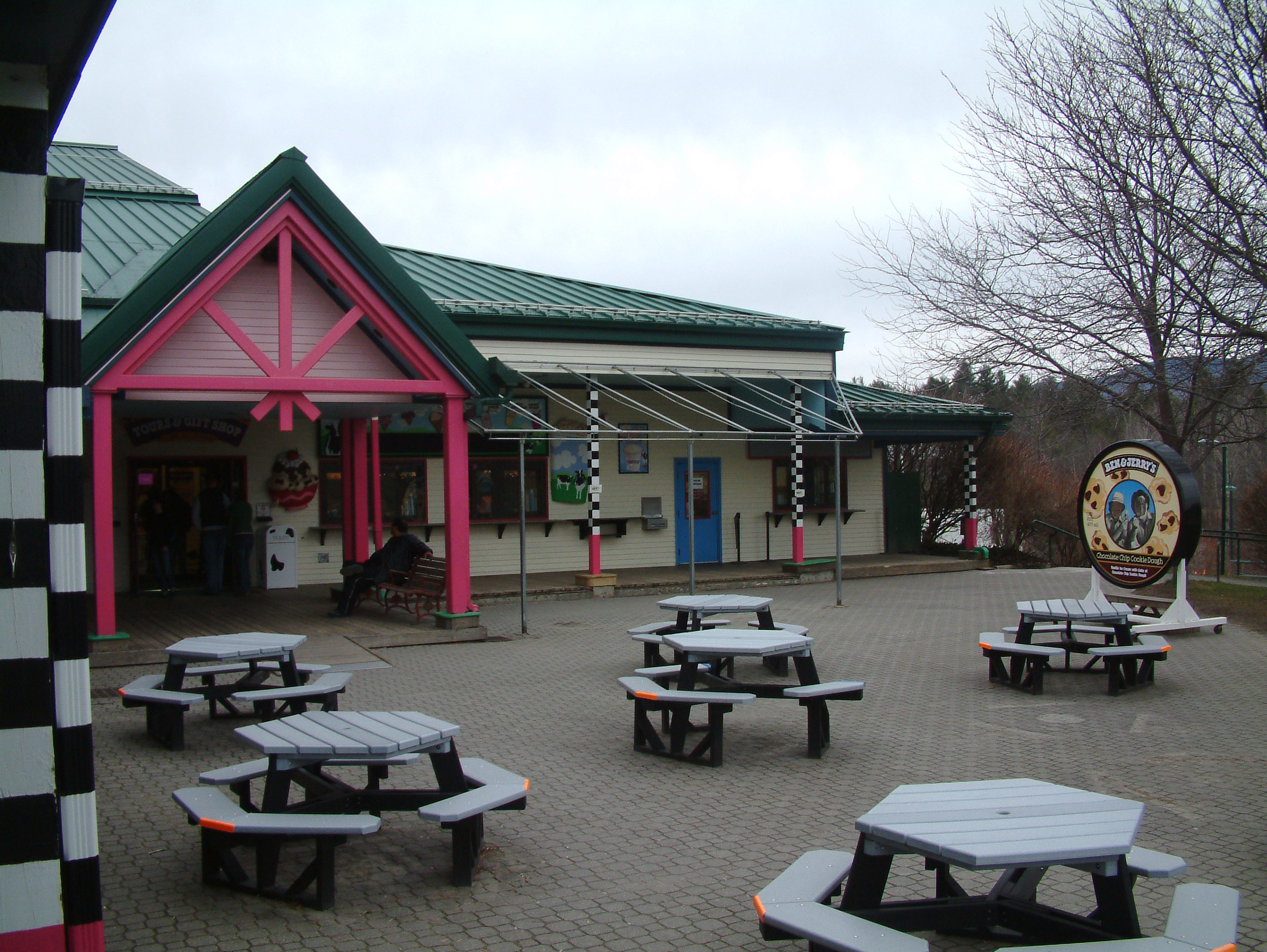 Front Of Ben & Jerry's Ice Cream Factory, Burlington, VT